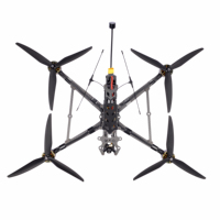 طائرة سباق بدون طيار UFlight XL1 6S مقاس 10/13 بوصة مع كاميرا ليلية وحمولة 2.5-5 كجم ونظام GPS ومدى طويل 10-20 كم و2.5/3 واط VTX