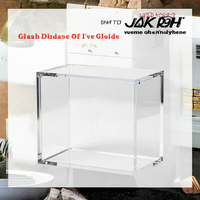 Vitrine en acrylique Geling pour boîte d'entraînement Elite, transparente, écologique, design détachable, carrée, moderne, petite, la plus vendue