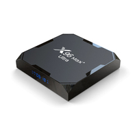 Lecteur multimédia intelligent X96 Max+ Ultra Android 11.0, Amlogic S905X4, WiFi 2.4G/5G, prise en charge 8K H.265 HEVC, carte SD