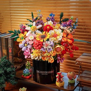 Set de Construcción de Ramos de Rosas al por Mayor OEM - Artesanía Floral DIY de Alto Margen para Tiendas de Regalos, Bajo MOQ y Éxito de Ventas de Temporada - Product Image 3