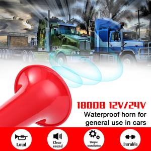 Bocina de aire para coche, claxon Universal de 12,0 V y 24V, sonido fuerte, resistente al agua, reacondicionamiento, bocina de aire de 180DB - Product Image 3