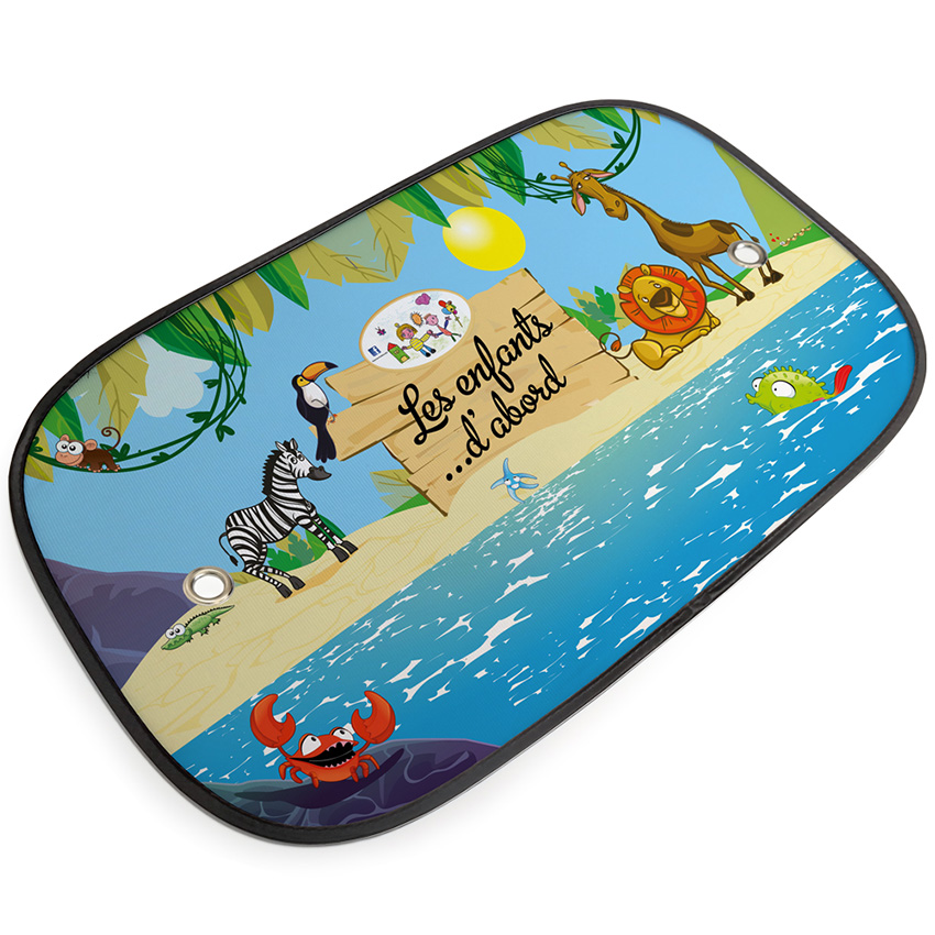 Воздухопроницаемый солнцезащитный козырек для боковых окон автомобиля с цветовым принтом, цветной нейлоновый сетчатый козырек для автомобиля