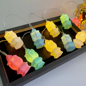 DAMAI 1.5M Ramadan Eid String Light <b>Lantern</b> <b>Lamp</b> Decorative Indoor Lights String for Muslim Decor Supplies - Product Image 3