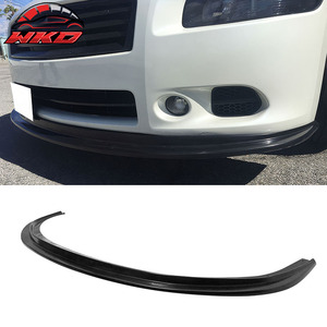 เหมาะสำหรับ NISSAN MAXIMA 2009-2015 สเกิร์ตกันชนหน้าทรง MDA สีดำดิบ - Product Image 1