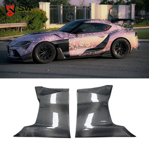 Aile de style AD pour Toyota Supra GR MK5 A90 A91, amélioration en fibre de carbone, prise d'air latérale pour aile de voiture - Product Image 1