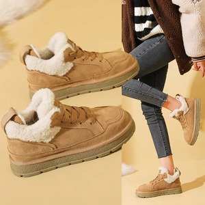 Nuevas Botas de Nieve de Invierno con Forro Polar Grueso, Antideslizantes, Cómodas, a Media Pantorrilla, con Plataforma y Suela Elevada - Product Image 2