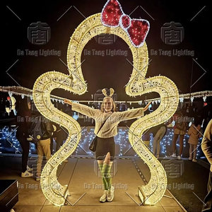 Custom Christmas Arch LED Motif <b>Lighting</b> Outdoor Festival Decoration Solution - Product Image 6