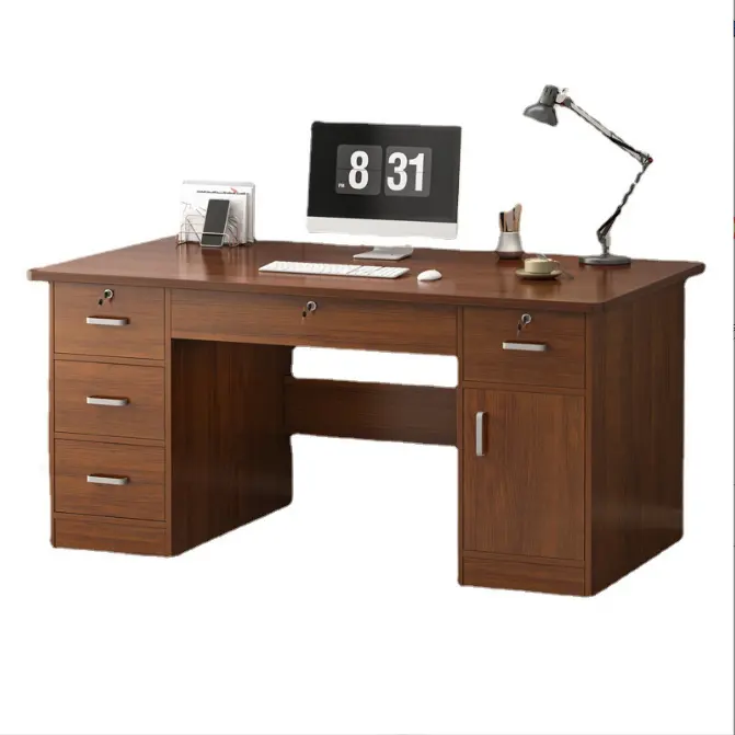 Современный дизайн, маленький офисный стол с 3 ящиками, наборы мебели для дома и офиса