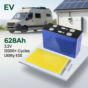 YENİ MB56 3.2V 628Ah LiFePO4 Hücre Sınıfı A EV-E Elektrik Enerjisi Depolaması Güneş Enerjisi 8000 Döngülü Derin Deşarj Yüksek Güvenlikli Ultra Uzun Ömürlü - Product Image 1