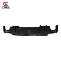Kit carrosserie en matériau PP pour Lexus IS250 IS300 2006-2012, diffuseur de pare-chocs arrière noir mat avec lumière pilote
