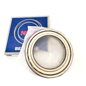 Vòng bi <span class=keywords><strong>NSK</strong></span> chính hãng 7021, vòng bi cầu đôi hàng, thép mạ crôm, tiếp xúc góc - Product Image 3