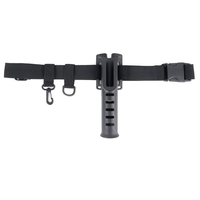 Ceinture de taille personnalisée pour Support de canne à pêche, Support Portable réglable, sangles de suspension, matériel de pêche, Support de canne à Wader, ceinture de combat