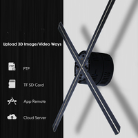 Ventilateur holographique 3D tendance pour affichage publicitaire Android – Équipement de signalisation numérique époustouflant pour intérieur et extérieur