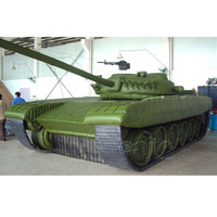 Avion char gonflable et voiture appât missile camouflage désert char gonflable panzer gonflable