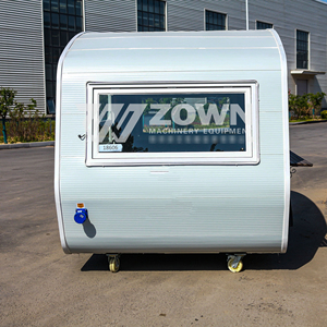 Modern design high-quality aluminum and fiberglass electric mobile food cart <b>ice</b> cream cart snack cart food cart - Product Image 1