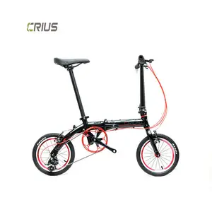 Crius 도매 가장 인기있는 경제적 인 휴대용 미니 접힌 운동 도로 자전거 14"