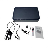 Plataforma Vibratoria Eléctrica LED con 1-99 Niveles de Velocidad, Capacidad Duradera de 120 kg, Ecológica, Portátil, para Uso Doméstico, Máquina Adelgazante Corporal