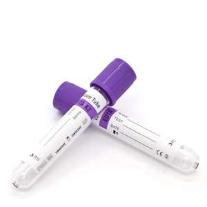 ห้องปฏิบัติการที่มีคุณภาพสูงแก้วหรือวัสดุ PET สูญญากาศหลอดเก็บเลือดหลอด <span class=keywords><strong>EDTA</strong></span> - Product Image 3