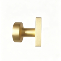 Poignée de porte fixe fonctionnelle pour usage domestique et salle de bain