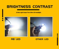Éclairage automobile, ampoule de phare LED H4 H7 H11, 110W 20000lm, éclairage de voiture LED 9005 9006 9007 9004, phare LED automobile Canbus