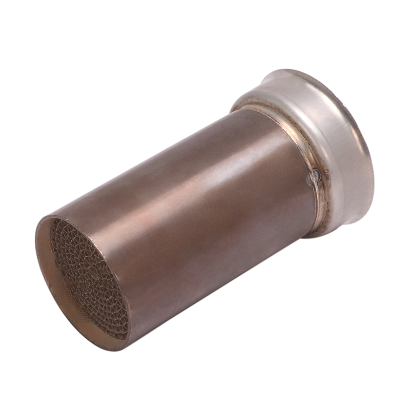 Универсальный катализатор выхода выхлопной трубы мотоцикла, глушитель 51 мм, глушитель, вставка, глушитель, уничтожение шума, удаление шума