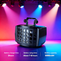 RGBW 4in1 DMX512 sans fil IR fête Laser éclairage LED batterie fête Uplight KTV lumière pour scène Disco DJ thème parc Derbys
