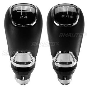 5 Speed 6 Speed Gear Shift Knob PU Leather Gaiter <b>Boot</b> <b>Cover</b> for Skoda Octavia A7 MK3 2013-2017 Car Shifter Lever Gear Stick - Product Image 1