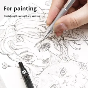 Thiết Kế Đầy Đủ Kim Loại Bút Chì Cơ Khí Thiết Lập Tuyệt Vời Vẽ Hoạt Động Bút Chì 0.3/0.5/0.7Mm - Product Image 3