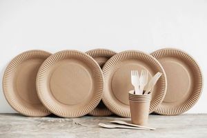 High Speed <strong>Disposable</strong> Paper Plate Folding <strong>Machine</strong> with PLC Bearing Motor &amp; Engine-80-140pcs/min 380V - Product Image 2