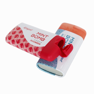 Tin trường hợp kim loại kẹo cao su hộp hình chữ nhật container bạc hà kim loại nhỏ sang trọng Phẳng Màu Xanh Lá Cây Kẹo Đỏ tùy chỉnh tin trường hợp - Product Image 5