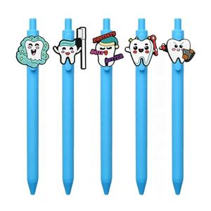 Innovative Multi Dental Shapes Plastic 1.0mm Black Ink Teeth Promotional <b>Pen</b> for Oral Hospital Dentists Advertising Gift - Product Image 4