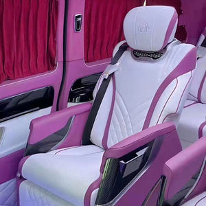 Asientos de Cuero Personalizados con Soporte Lumbar Neumático para Modificación de Vehículos MPV, Limusinas, Furgonetas, Minibuses, Autocaravanas y Campers - Product Image 1