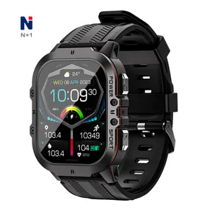 New AMOLED screen smart watch 100+ sports payment dial call 1ATM waterproof Smart Watch Reloj Inteligente