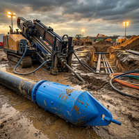 Нагнетательная головка Drillsoltek 2026 для тяжелых условий эксплуатации, для бестраншейного бурового оборудования HDD