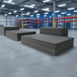 Tapis de protection du sol antidérapant en HDPE pour excavatrices, camions, travaux de construction et maintenance des équipements - Product Image 2