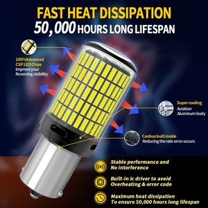 Led 7440 7443 W21w W21/5w S25 1156 1157 Ba15s P21w Bay15d Bau15s Lampe Frein Clignotant T20 Led Canbus <span class=keywords><strong>Ampoule</strong></span> Anti Flicker - Product Image 5