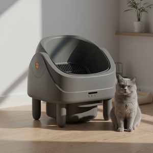 <span class=keywords><strong>Litière</strong></span> pour chat intelligente de luxe à grande capacité, contrôlable par application, avec ramassage automatique des excréments, <span class=keywords><strong>litière</strong></span> électrique pour la vie en intérieur des chatons - Product Image 3