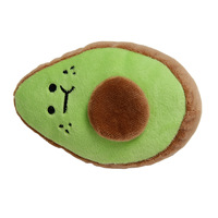 Jouets en peluche sonores pour animaux de compagnie avec un design réaliste en forme de fruits pour chats et chiens - Directement de l'usine