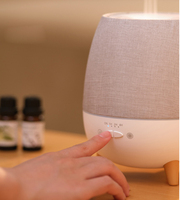Télécommande 300ml humidificateur d'air ultrasonique Textile purificateur diffuseur d'arôme diffuseur d'huile pour la maison bureau Yoga