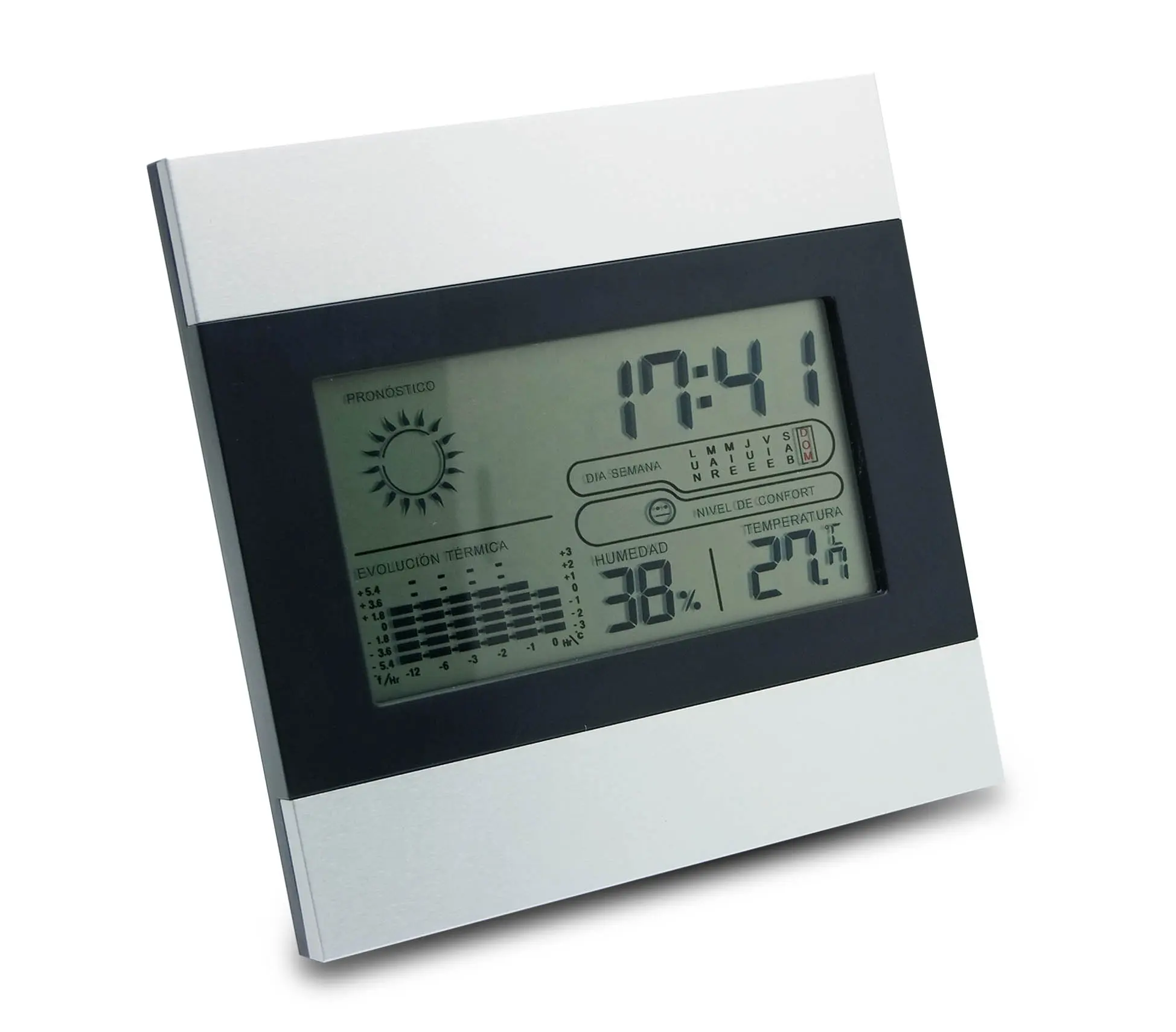 Sunny Weather Station Digital Calendar Clock