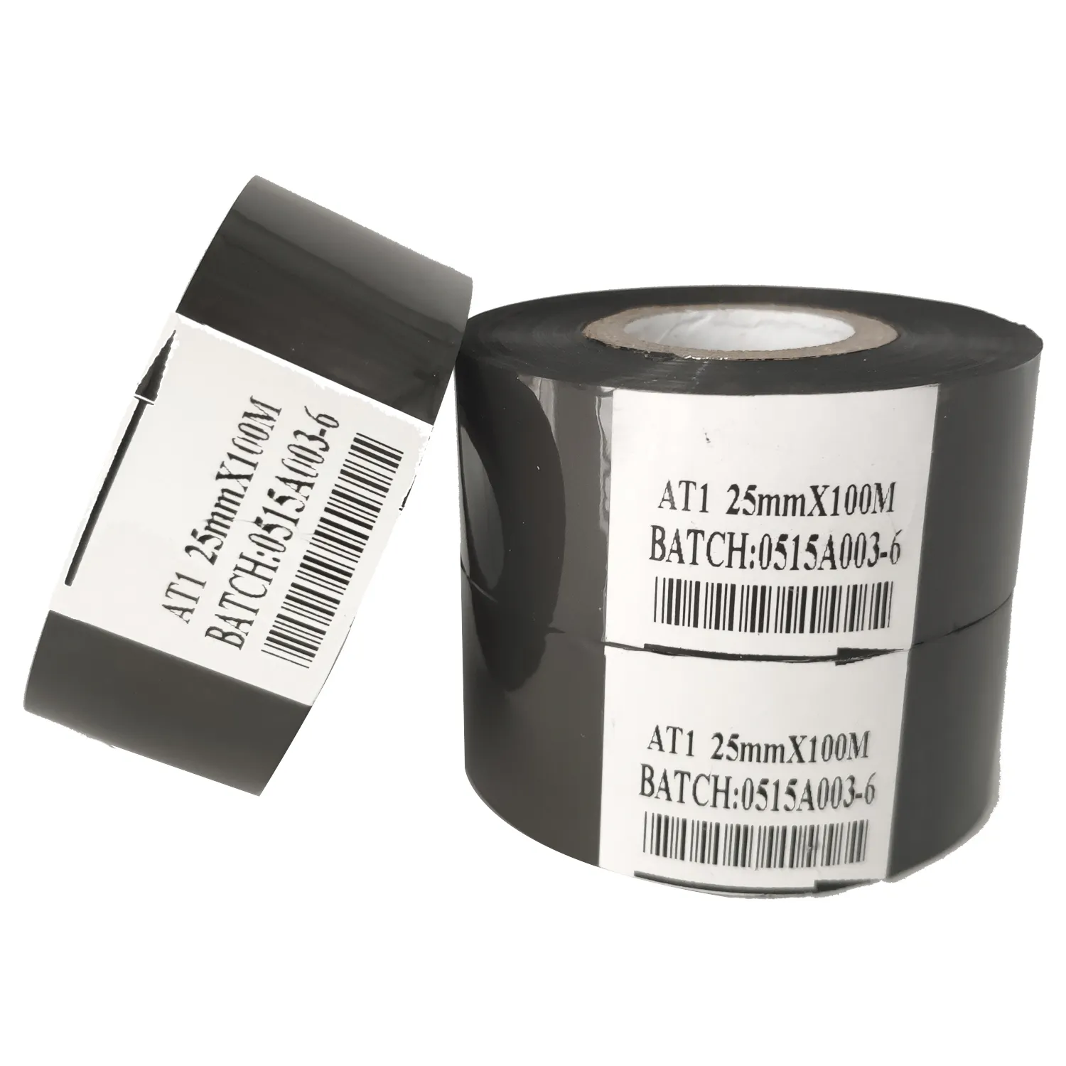 Schwarze Kodierungsfolie 30 mm 100 m heißgeprägtes Band für Datumskodierungsmaschine HP-241 hP-241B dy-8