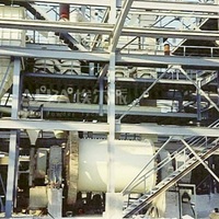 Broyeur à boulets de meulage à sec de poudre non métallique ultrafine et ligne de production de classificateur d'air