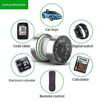 PUJIMAX Paquete de 10 Pilas Alcalinas de Botón AG13 LR44 de 1.5V A76 357A L1154 para Electrónica de Consumo, Electrodomésticos, Juguetes, Relojes