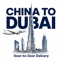Transport de fret rapide et efficace par voie aérienne porte-à-porte de la Chine à Dubaï aux Émirats arabes unis