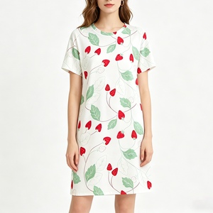 <span class=keywords><strong>Abbigliamento</strong></span> Personalizzato da <span class=keywords><strong>Notte</strong></span> per Donne, Camicia da <span class=keywords><strong>Notte</strong></span> <span class=keywords><strong>Femminile</strong></span>, Pigiama Corto, Completo Estivo da <span class=keywords><strong>Notte</strong></span> per Signore - Product Image 3