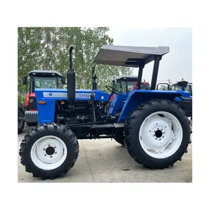 Used Tractor 4 wheel Drive 50HP for Sale China Shanghai Brand SH504 Used New Holland Shanghai Tractor