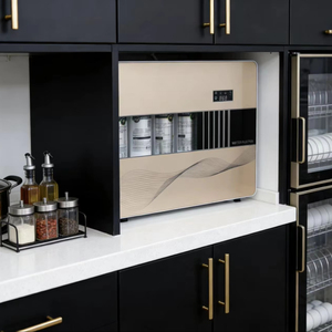 Système de filtration d'eau pour comptoir |   Purificateur d'eau alcaline intelligent de bureau à 5 étapes, installation facile, pour usage domestique Alkaline M - Product Image 1