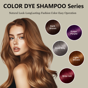 Dropshipping toptan doğal anında saç boyası siyah şampuan zencefil saç boyası kalıcı siyah şampuan kadın erkek için - Product Image 4