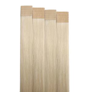 Extensiones <span class=keywords><strong>de</strong></span> Cabello Humano al <span class=keywords><strong>por</strong></span> Mayor con Cinta Adhesiva, <span class=keywords><strong>de</strong></span> 14 a 26 Pulgadas <span class=keywords><strong>de</strong></span> Largo, Duraderas, Reutilizables, Fáciles <span class=keywords><strong>de</strong></span> Usar, Calidad Lujosa <span class=keywords><strong>Platino</strong></span> - Product Image 1