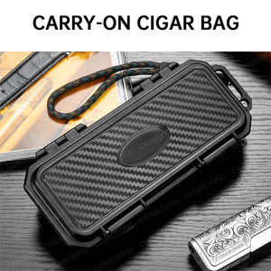 CIGARLOONG Humidor Impermeabile, Custodia da Viaggio per Sigari, Portasigari Portatile Umidificante per 2 Sigari, Logo Personalizzabile - Product Image 3